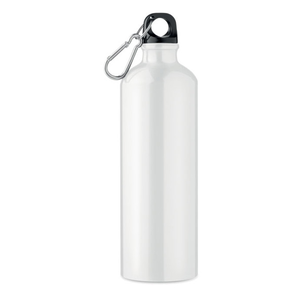 ALU SUBLI sports bottle - 750 ml White