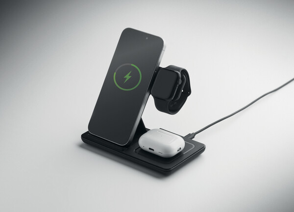 Foldable 3-in-1 charger 15W Dock3