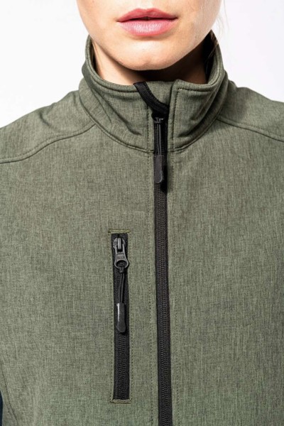 Ladies' Softshell Bodywarmer - White / XL