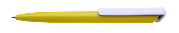 Boia Plastic Ballpoint Pen Yellow - White