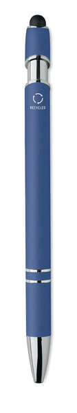 Stylo en aluminium recyclé Siparo - Bleu Royal