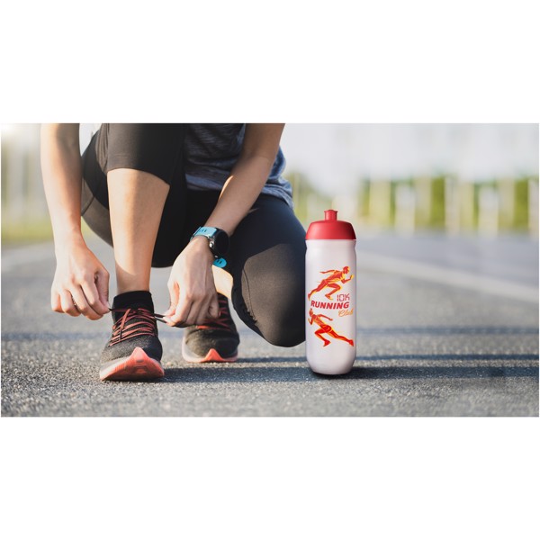 Bouteille de sport HydroFlex™ Clear 750 ml - Bleu aqua / Givré