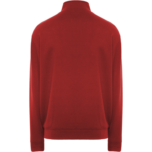 Maglione unisex con cerniera intera Ulan - Rosso / L