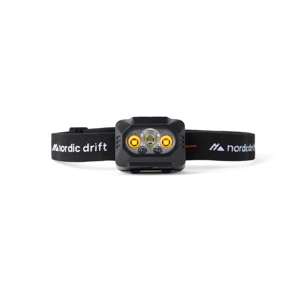 Nordic Drift Everest high performance dual battery headtorch