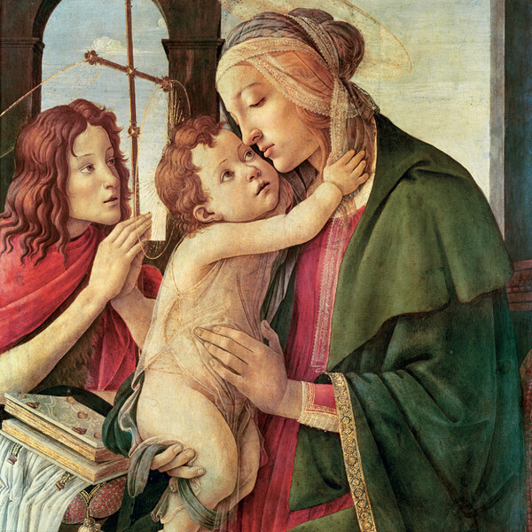 Notique Poznámkový Kalendář Sandro Botticelli 2027, 30 x 30 cm - Východní