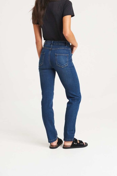 Katy Straight Jeans - Black / 6-L