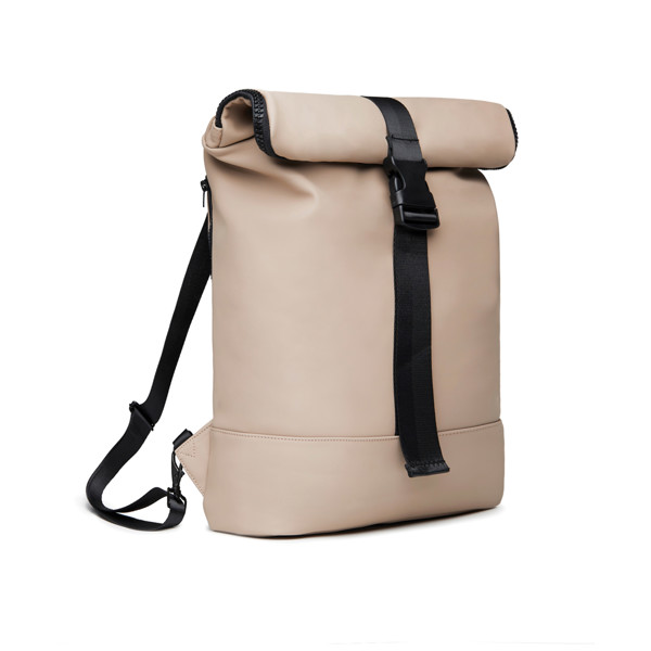Vinga Baltimore bike bag, 17 inch laptop pocket - Greige