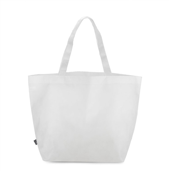 Shopping bag RPET TEAR - white