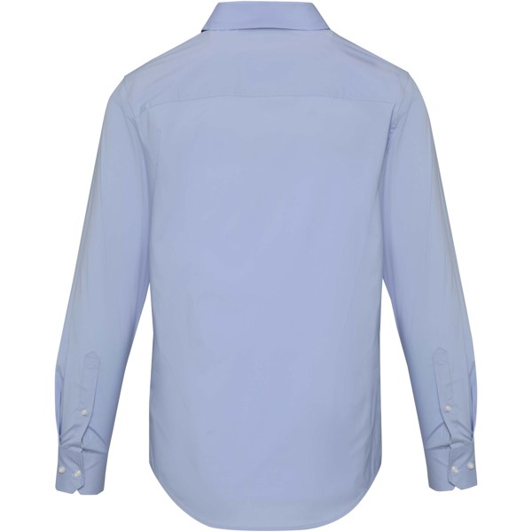 Camicia in tessuto di popeline da uomo Carnelian - Blu chiaro / XXL