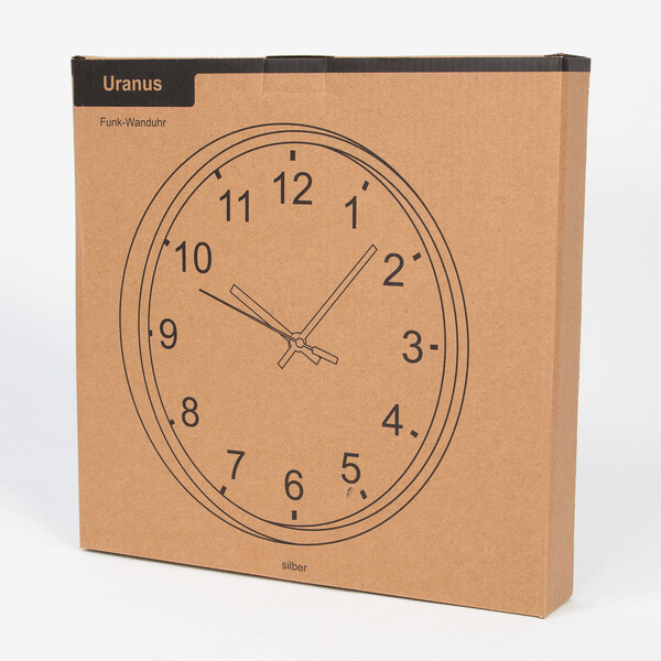 Radio-Controlled Wall Clock Uranus