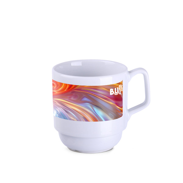 Skodelica iz porcelana Torino, ki jo je mogoče zložiti, premer 82 mm