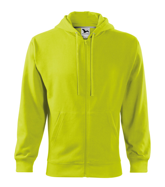Mikina Pánská Malfini® Trendy Zipper - Limetková / 2XL