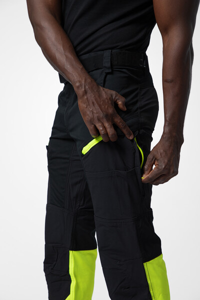 6528 Waistpant Yellow/Black C146
