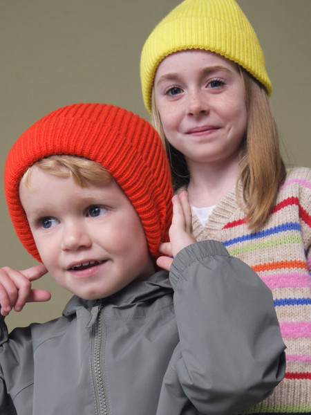 Kids Fashion Beanie - Violet
