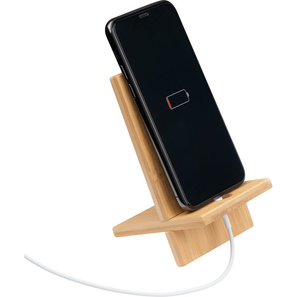 Bamboo Phone Holder HENRIETTE - Beige
