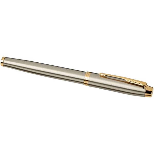 Parker IM rollerball pen (black ink) - Metal