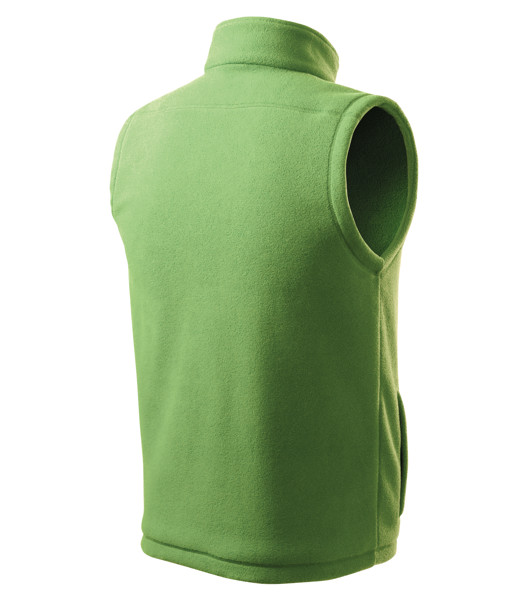 Fleece Vesta Unisex Rimeck® Next - Trávově Zelená / 3XL
