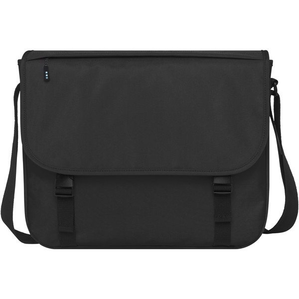 Sac Baikal en rPET certifié GRS pour ordinateur portable de 15" 12L - Noir