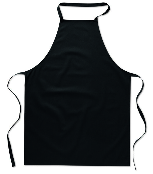 Grembiule da cucina  in cotone Kitab - Nero