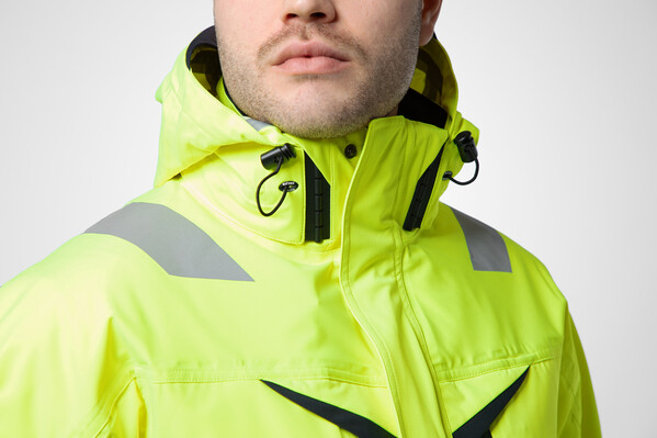 6445 Jacket 3-1 Hi Viz YELLOW/BLACK 4XL