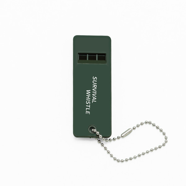 Survival flat whistle