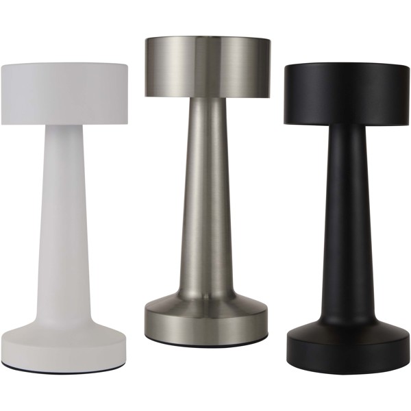 Aludra rechargeable dimmable table lamp with 3 light modes - White