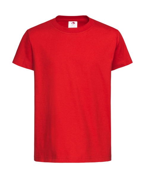 Classic-T Organic Kids - Scarlet Red / XS (110-116)