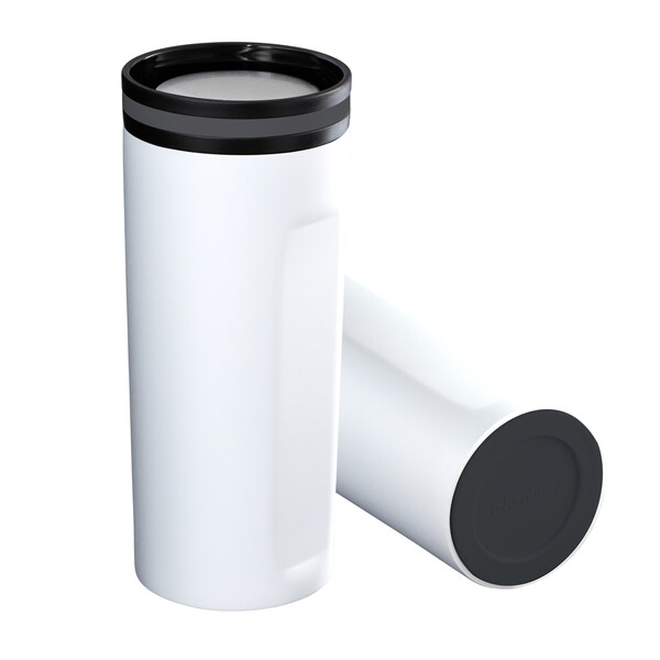 mySTEELONE - Mug: white, Ring: dark grey, Bottom: dark grey