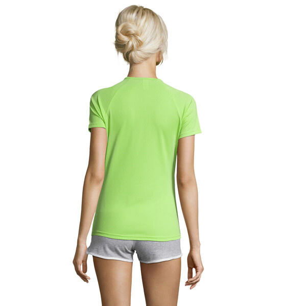 SPORTY T-SHIRT SENHORA 140g Sporty Women - Apple GreenS