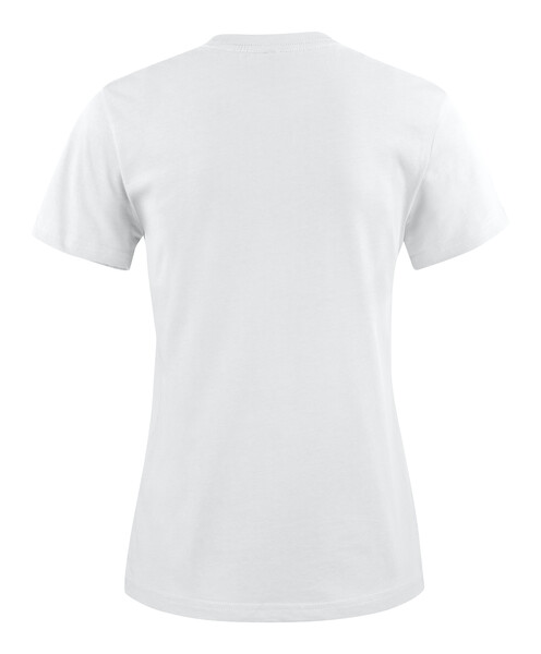 Printer Heavy t-shirt Lady White S