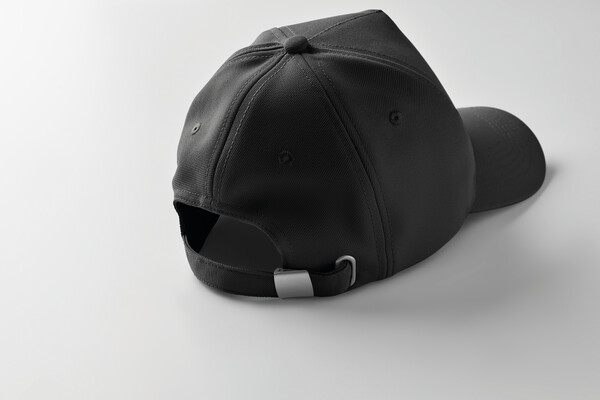 5-PANEL CZAPKA Z RPET 210G Senga - Czarny