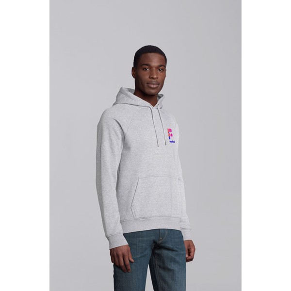 STELLAR UNISEX HOODED SWEAT - White / 3XL