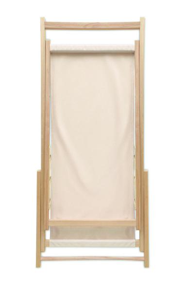 Sedia da spiaggia in legno Honopu - Beige