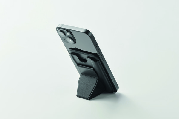 Magnetic PU cardholder Leamag