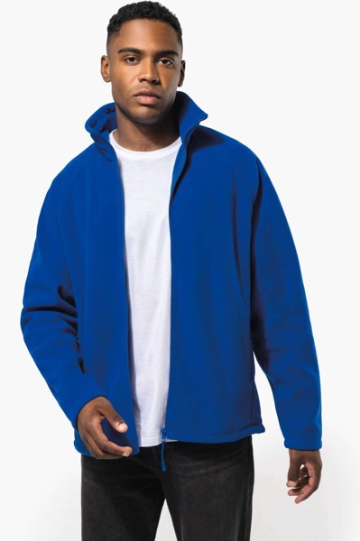 Jakna MARCO mikroflis s patentnim zatvaračem - Crna / 3XL