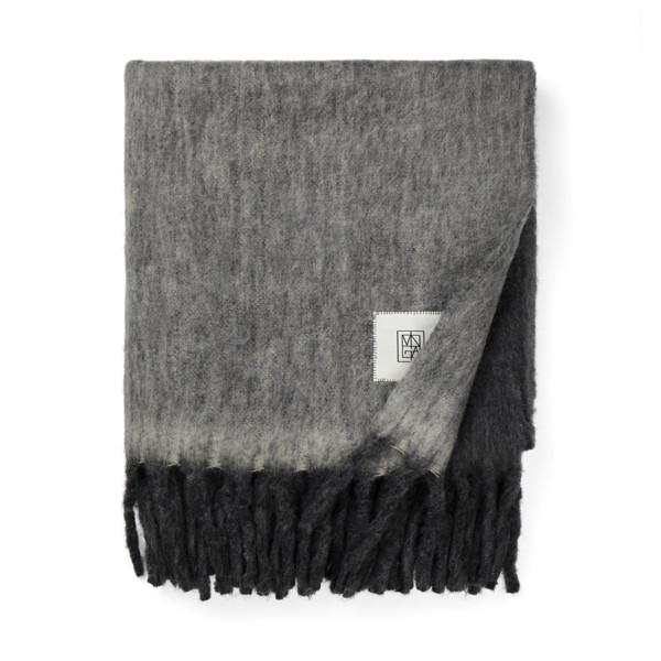Vinga Saletto wool blend blanket - Grey