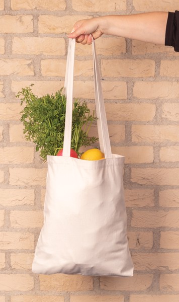 Impact AWARE™ recycled cotton tote 330 gsm - White