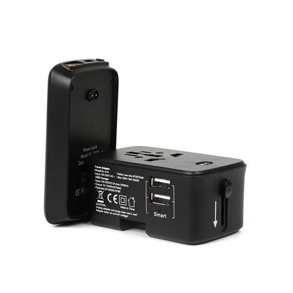 Travel Adapter with Power Bank