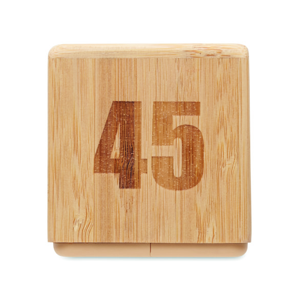 Bamboo twist snooze timer Curt