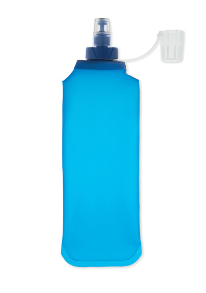 Bouteille d'eau pliable 500ml Biter - Bleu Royal