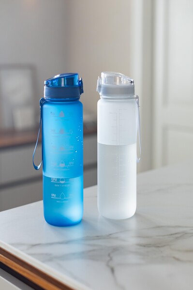 Gourde Brinley | Recyclée | 1 l - bleu cobalt