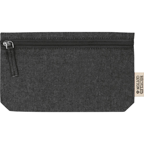 Cotton bag with zip fastener HARRY - Black