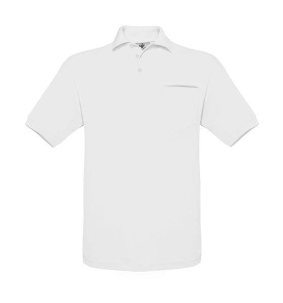 Safran Pocket Polo - White / 2XL