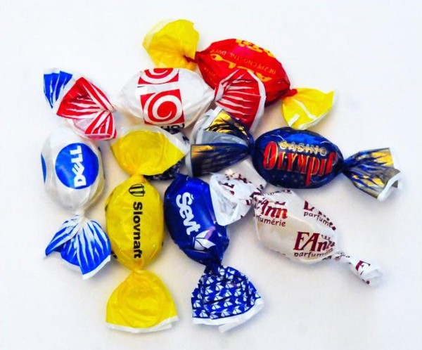 Cukriky s potlačeným obalom, 5 kg
