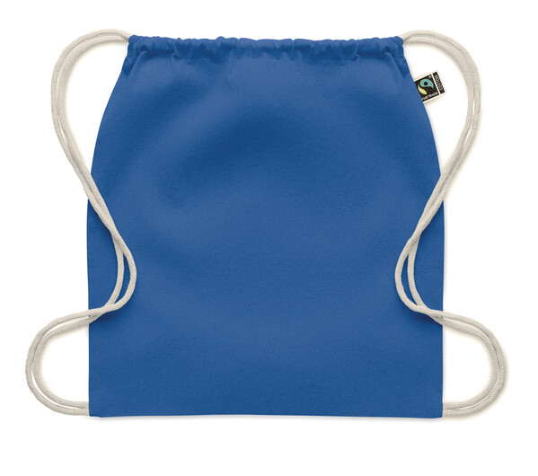 Sac à cordon Fairtrade 180gr Osole Draw Colour - Bleu Royal