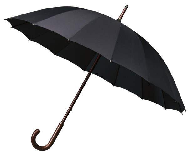 FALCONE - Parapluie de compact - Manuel -  102 cm - Noir