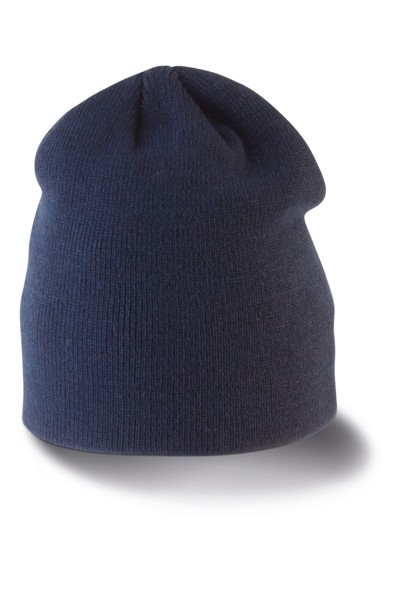 Knitted Kids' Beanie - Black