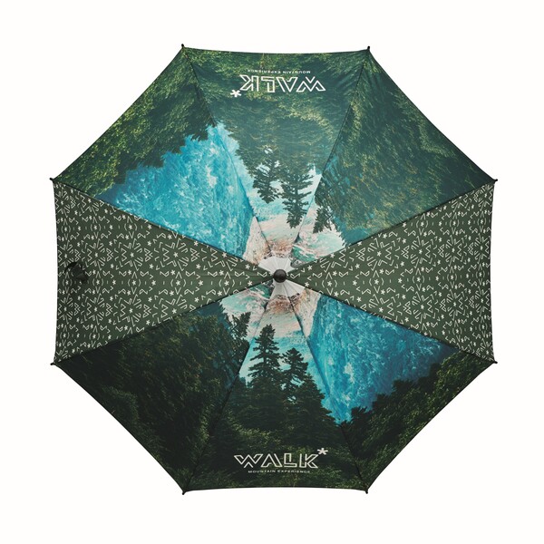 Allover-Druck Windproof Regenschirm 23" (⌀ 102cm). Automatische Öffnung - Full Color