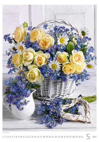 Calendar Magic Flowers
