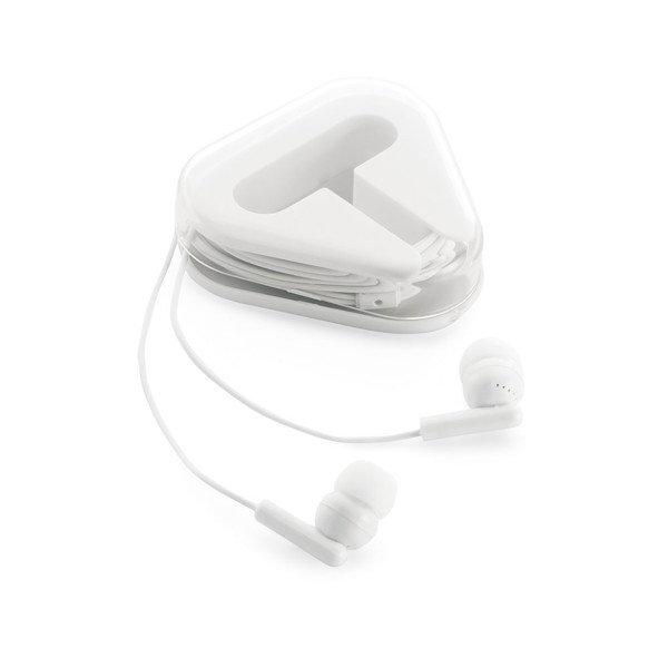 FARADAY. Auriculares com cabo - Branco